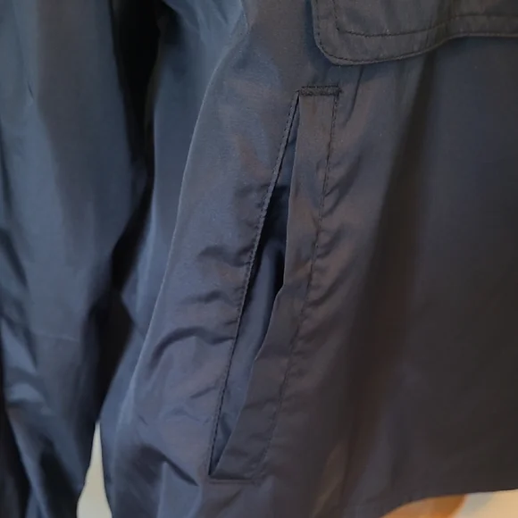 Lauren James Black Windbreaker Jacket with Leopard Print - Picture 4 of 11